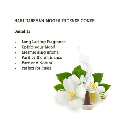 mogra dry dhoop cones