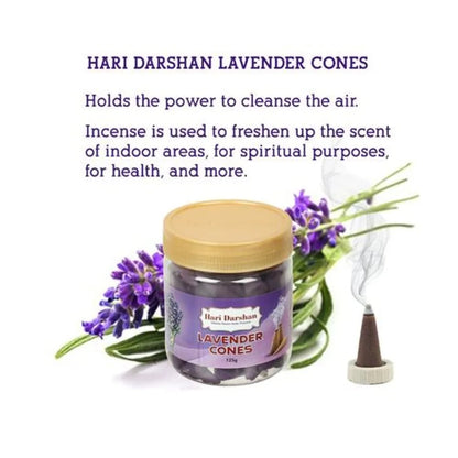 lavender dry dhoop cones