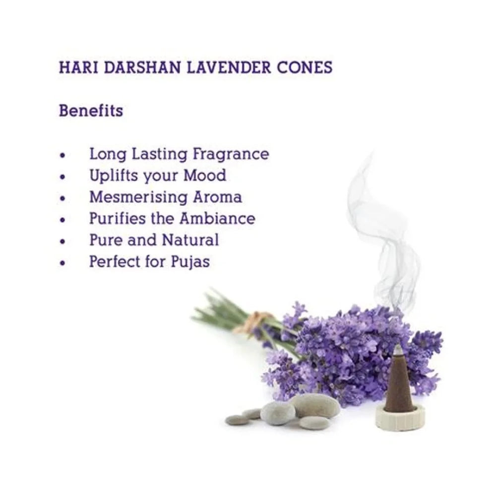 lavender dry dhoop cones