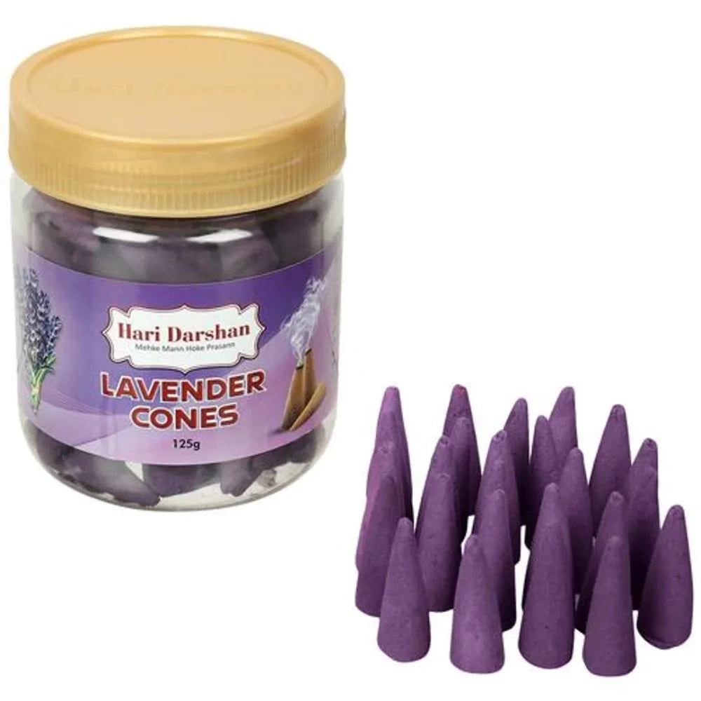 lavender dry dhoop cones