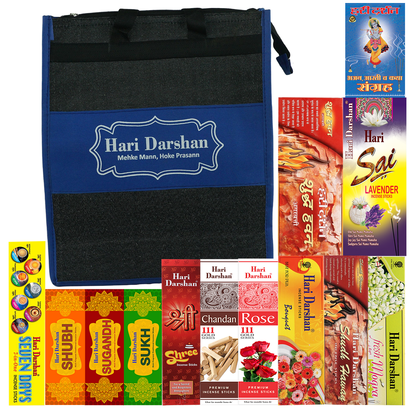 Premium Multi-Fragrance Incense Stick with Free Bag