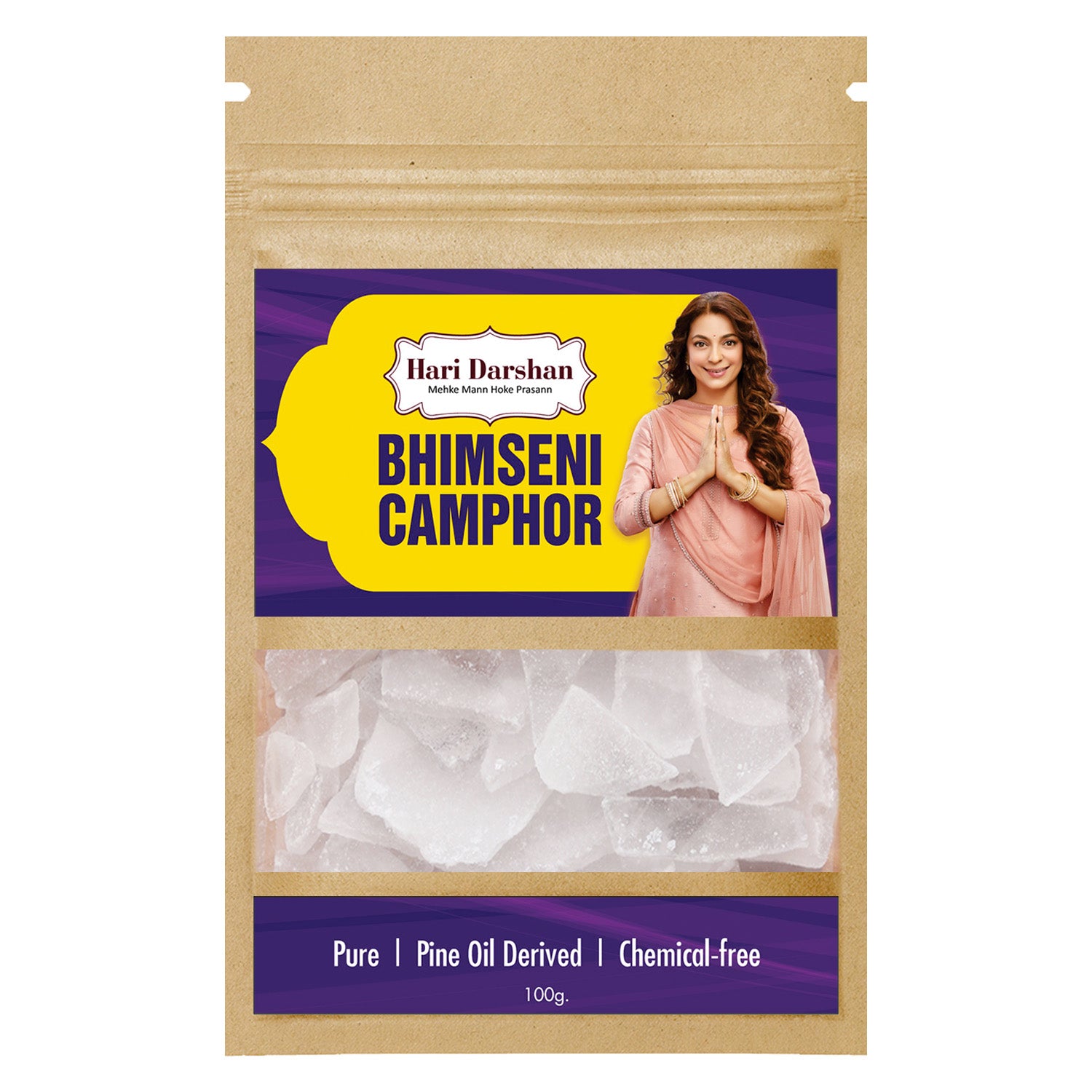 Pure Bhimseni Camphor - Pure Kapur Crystals - For Pooja, Meditation, H ...