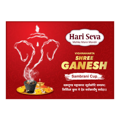 Hari Seva Aaradhana & Shree Ganesh Sambrani Havan Cup Combo