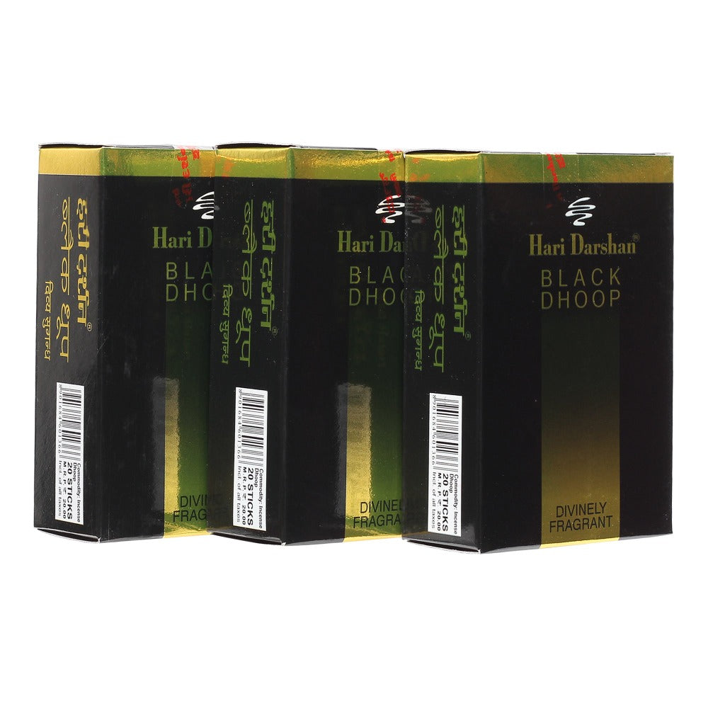 hari darshan black dhoop 20 sticks each