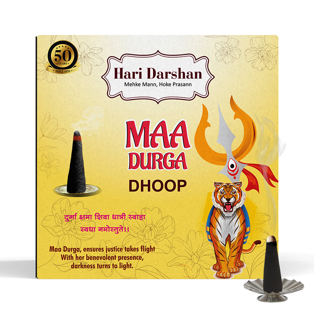 Maa Premium Dhoop | Maa Saraswati,Maa Lakshmi,Maa Durga Dhoop Pack of 6