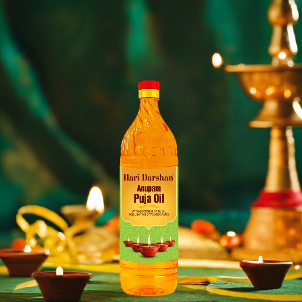 Anupam Puja Diya Oil - With the Goodness of Til Oil - Promotes Purity and Spirituality