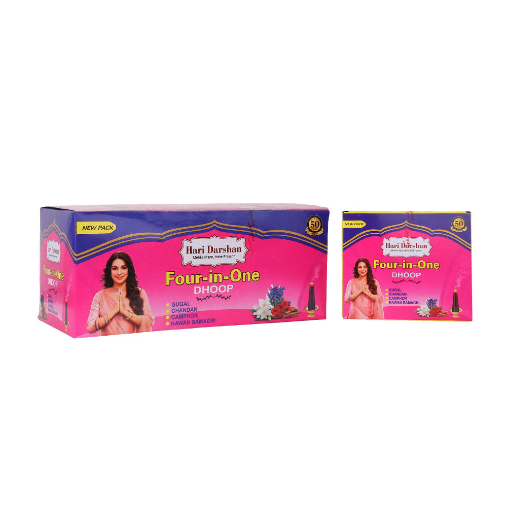 haridarshan 4 in 1 dhoop sticks full pack