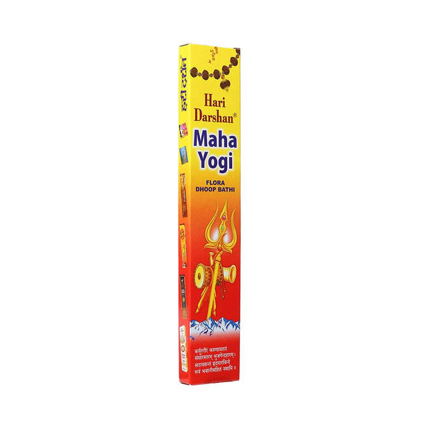 Maha Yogi -Masala Flora Agarbatti - 20gm Each approx 13 sticks in each pack- Pack of 12