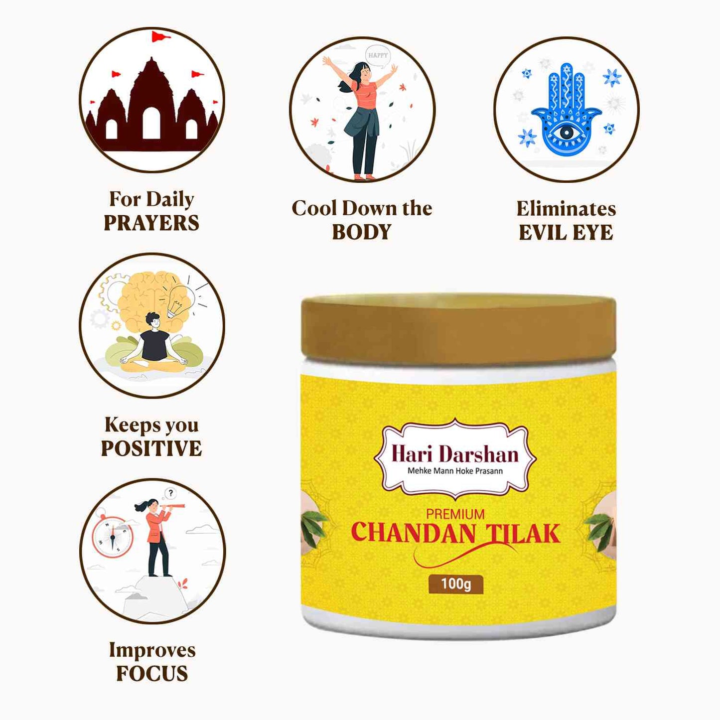 premium chandan tilak is used for