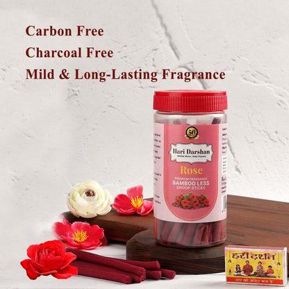 dry dhoop sticks rose