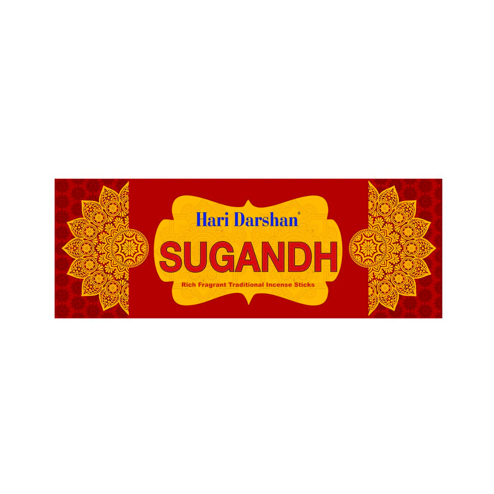 Sugandh Agarbatti, Perfumed Rich Fragrant Traditional Incense sticks - 25g Each - Approx. 20 st Each